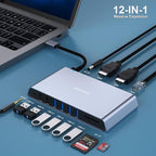 BENFEI 12-in-1 USB Type-A/USB Type-C Docking Station - Image 2