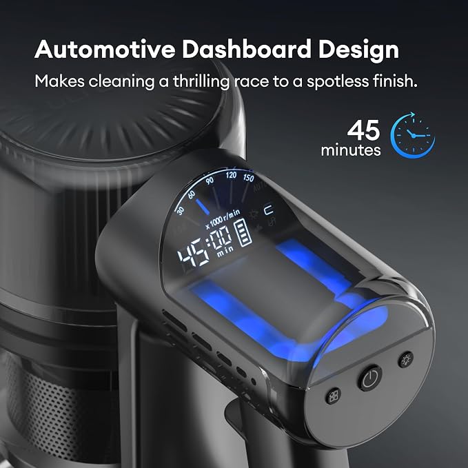 Ultenic Cordless Vacuum Cleaner, 550W 50Kpa Stick Vacuum - Image 3