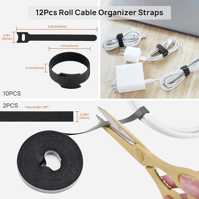 193 PCS Cable Management Kit - Image 7