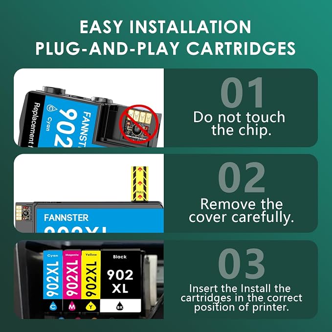 902XL 902 XL Ink Cartridge Compatible - Image 5