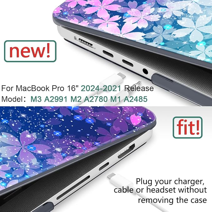 DONGKE for M4 MacBook Pro 16 Inch Case 2024 2023 2021 A3403 A3186 M3 A2991 M2 - Image 2