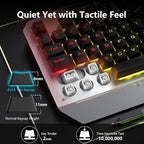 AULA Keyboard, T102 104 Keys Gaming Keyboard and Mouse Combo - Image 7