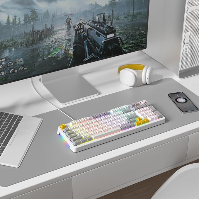 AK96 Smart Mechanical Keyboard Gaming, 96 Keys Full Size - Image 7