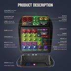 DJ Audio Mixer, DJ Mixers 4 Channel Sound Board - Image 5