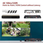 HDBaesT HDMI USB KVM Extender 4K60Hz 4:4:4 18Gbps 1080P HDR 330ft Over - Image 7