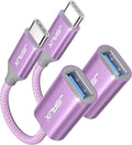 JSAUX USB C to USB 3.0 Adapter, USB C Male to USB Female OTG Cable Adapter by JSAUX