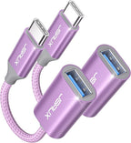 JSAUX USB C to USB 3.0 Adapter, USB C Male to USB Female OTG Cable Adapter by JSAUX