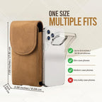 Hengwin Leather Cell Phone Holster Belt Pouch Case - Image 6