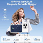 Magnetic Portable Charger 10800mAh - Image 2