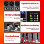 GX12 Professional Sound Board Console 12 Channel Mixer Interface Digital USB - Image 5