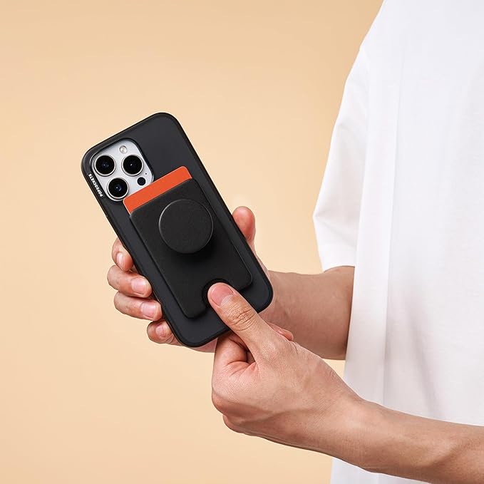 PopSockets Phone Wallet with Expanding Kickstand, Phone Card Holder - Image 4