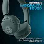 JLab Go Lux ANC Wireless Headphones, Hybrid Active Noise Cancelling, Premium - Image 2