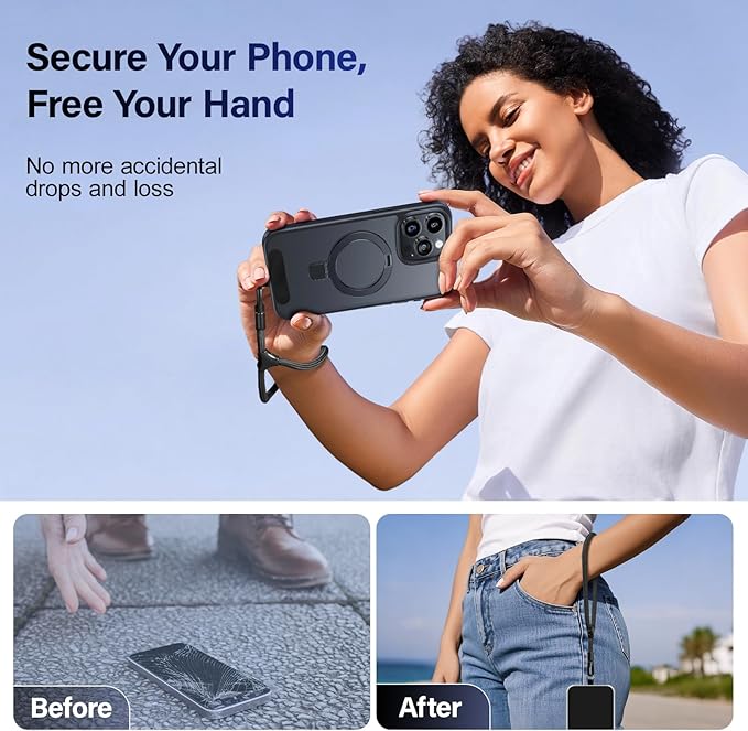 Phone Wrist Strap, Universal Adjustable Hand Wrist Strap Lanyard - Image 2