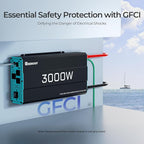 Renogy Inverter P2 3000 watt Pure Sine Wave Inverter, Solar Car Power Inverter - Image 5