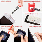 SHARDEN Precision Screwdriver Set, 122 in 1 Electronics Magnetic Repair Tool Kit - Image 5