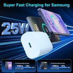 Super Fast Charger Type C, 25W USB C Wall Charger Fast Charging - Image 2
