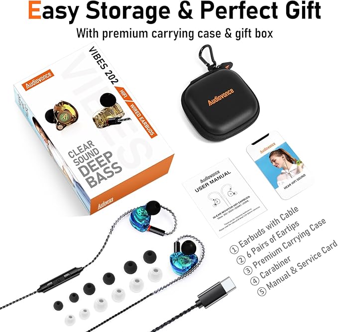 Vibes 202MC USB-C Wired Earbuds - Image 6