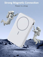 Magnetic Portable Charger, 10000mAh Power Bank, 5 in 1 Portable Charger - Image 2