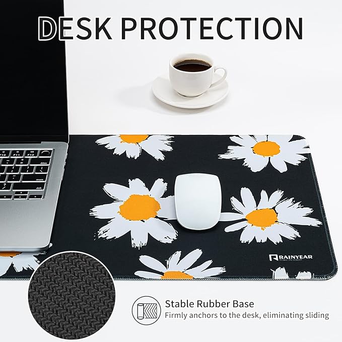 RAINYEAR Large Gaming Mouse Pad, Computer Mousepad - Image 4