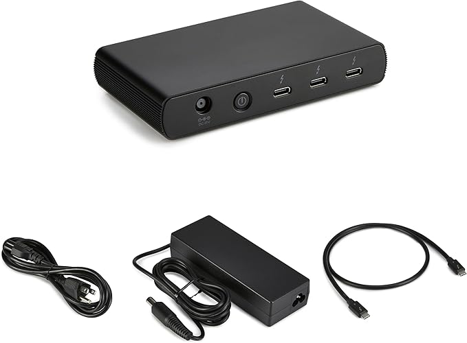 Amazon Basics Thunderbolt4/USB4 Docking Station, 3X Downstream TBT4, 1xUSB A 3.1 - Image 5