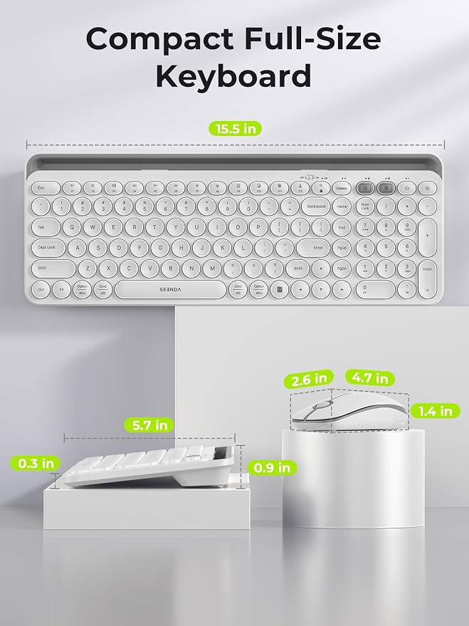 seenda Bluetooth Keyboard and Mouse - Image 6