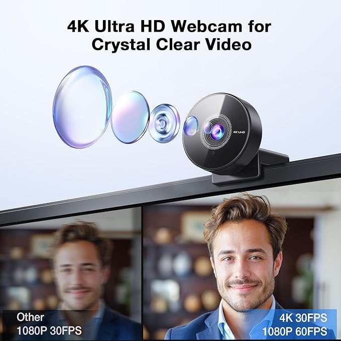 EMEET C950 4K Webcam for PC - Image 2