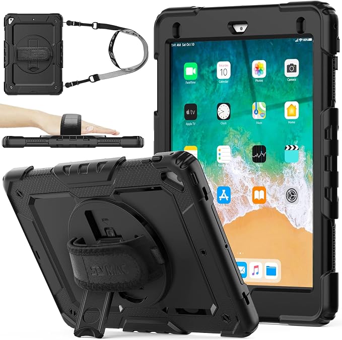 SEYMAC stock Case for iPad 6th / 5th Generation Case/Air 2 / Pro 9.7 inch by SEYMACstock