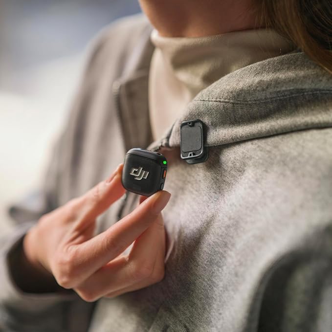 DJI Mic 3 Transmitter, Wireless Mini Microphone - Image 8