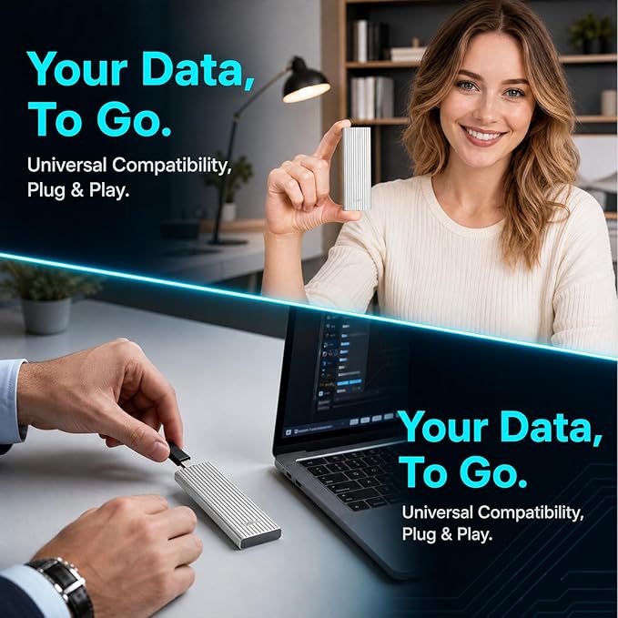 Tinycarry 16TB Large-Capacity Type-C Portable Mini SSD, Tinycarry 16TB External - Image 2