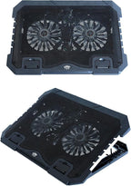 RGB Gaming Laptop Cooling Pad 17-12Inch 4FansFit Apple MacBook Laptop Fan - Image 8