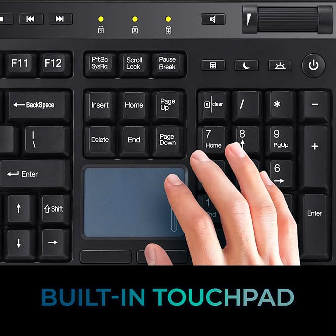 Adesso EasyTouch 445 Multi-Channel Wired Touchpad Keyboard - Image 5