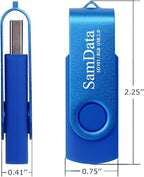 SamData 8GB USB Flash Drives 4 Pack 8GB Thumb Drives Memory Stick Jump Drive - Image 6