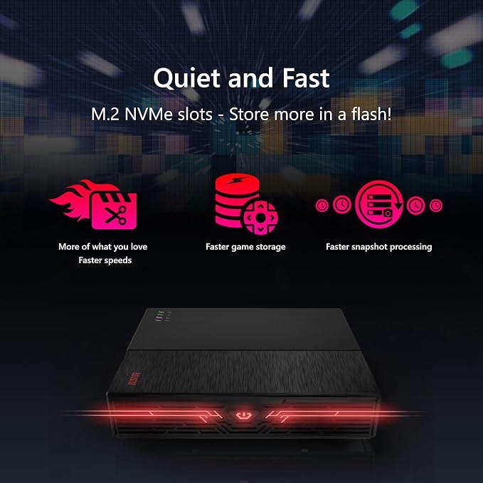 Asustor FLASHSTOR 6 Gen2 FS6806X, 6 Bay All M.2 SSD NAS, AMD Ryzen Quad-Core - Image 3
