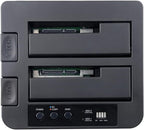 StarTech.com Dual-Bay USB 3.0 to SATA and IDE Hard Drive Docking Station - Image 3