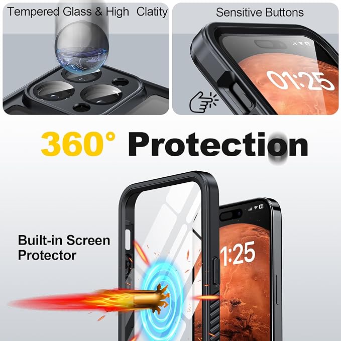 for iPhone 15 Pro Case Waterproof - Image 7