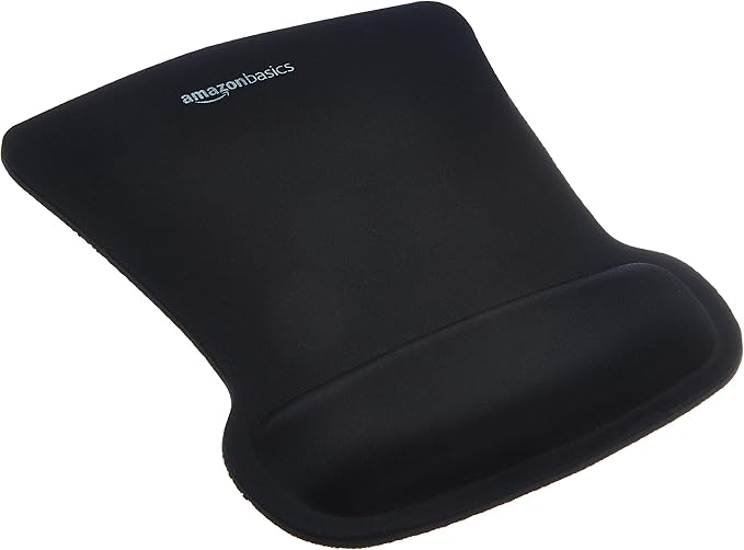 Amazon Basics Irregular Ergonomic Gel Computer Mouse Pad by AmazonBasics