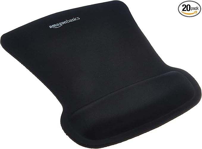 Amazon Basics Rectangular Gel Computer Mouse Pad by AmazonBasics