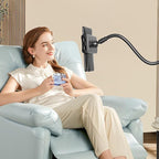 Gooseneck Tablet Holder for Kindle Reading in Bed, Hands Free Desk Bedside Lazy - Image 7