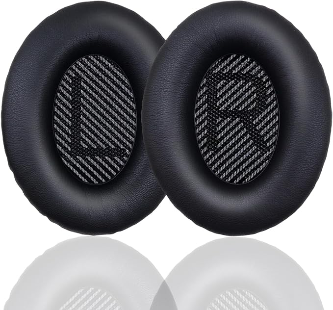 Replacement Earpads Cushions for Bose QuietComfort 35 & Quiet Comfort 35 II by HAOMUK