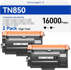 TN850 Black Toner Cartridge 2-Pack High Yield Compatible by KingKJInkToner