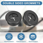 uxcell 4Pcs Cable Cord Grommet - Image 3