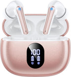 Wireless Earbuds Deep Bass Sound Ear Buds, LED Display Earphones by WirelessEarbuds