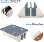 OMOTON Vertical Laptop Stand, Desktop Aluminum Mac Book Stand - Image 6