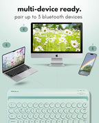 Macally Bluetooth Keyboard for Tablet | Wireless Keyboard for iPad mini/Air/Mini - Image 3