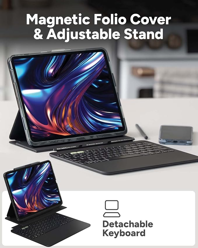ZAGG Pro Keys 2 iPad Pro 13 Keyboard Case - Image 3
