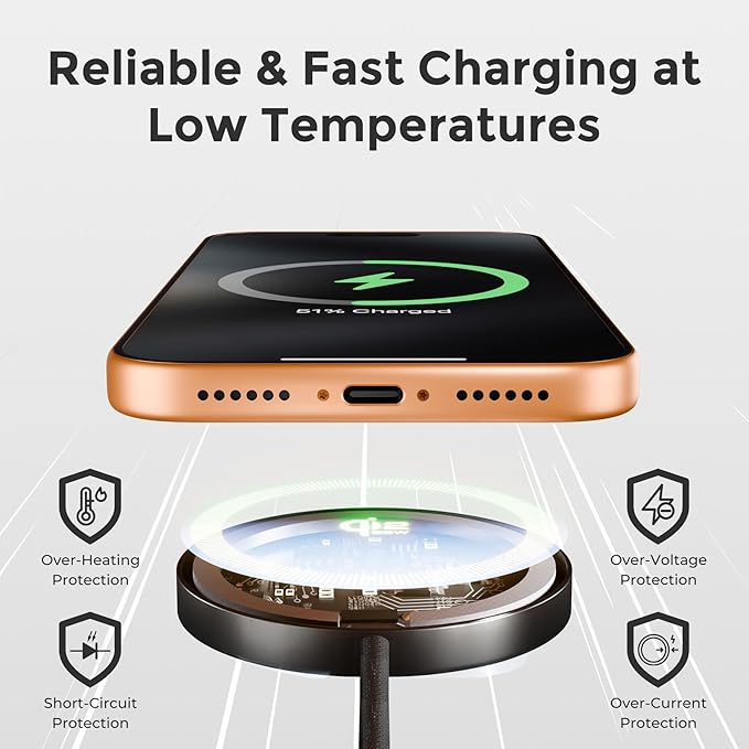 25W Magnetic Wireless Charger: Fast Charging Pad - Image 11