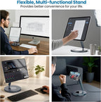 Nillkin Magnetic iPad Stand for Desk, MagSafe Wireless iPhone Charger Stand - Image 8