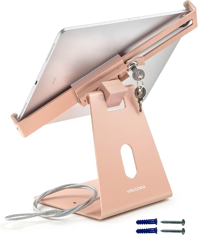 Volcora Anti-Theft Tablet Stand iPad Security Holder by Volcora