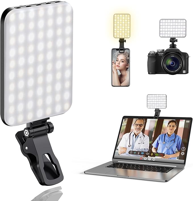 60 LED Portable Selfie Light Video Conference Lighting by ALTSON