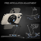 Magnetic Pocket Phone Tripod Foldable Compatible - Image 3